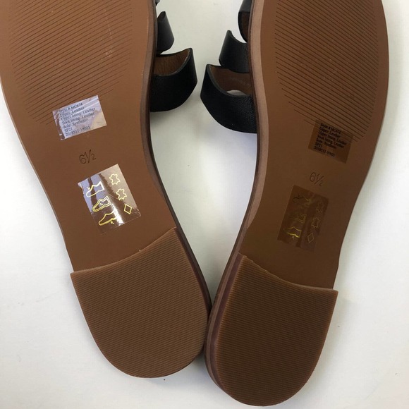 Madewell The Wave Slide Sandal Vachetta Leather MC674 Women's Size 6.5 ($78) New - Picture 12 of 12
